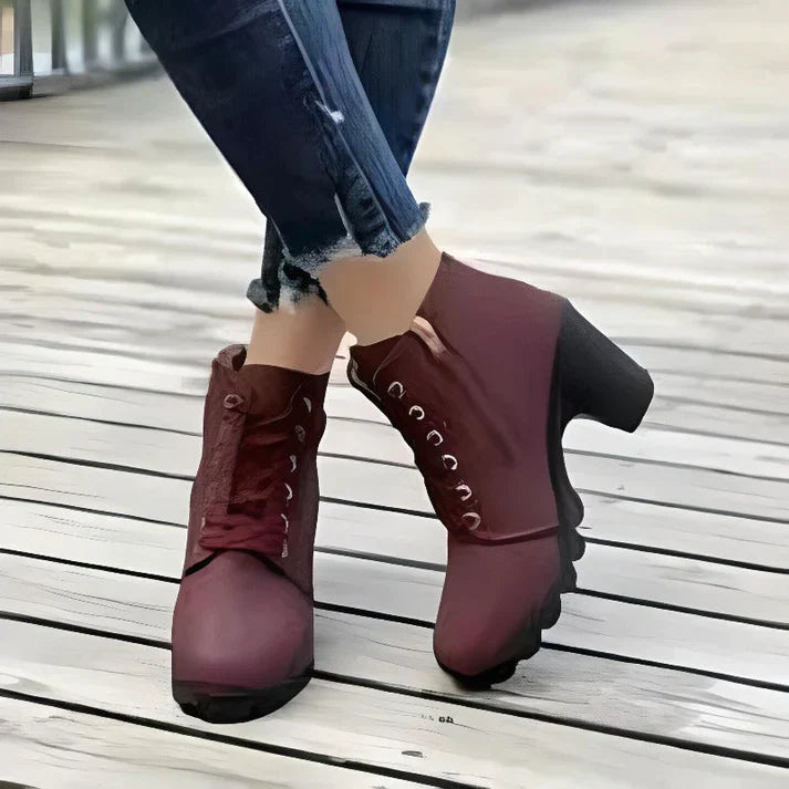 Elegant High Heel Chelsea Boots for Comfort
