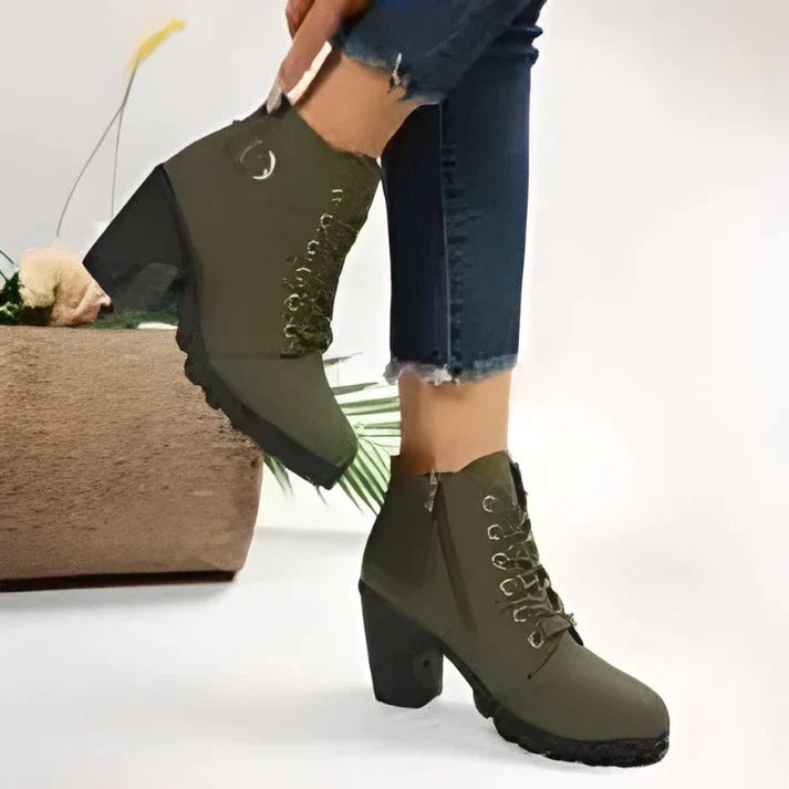 Elegant High Heel Chelsea Boots for Comfort
