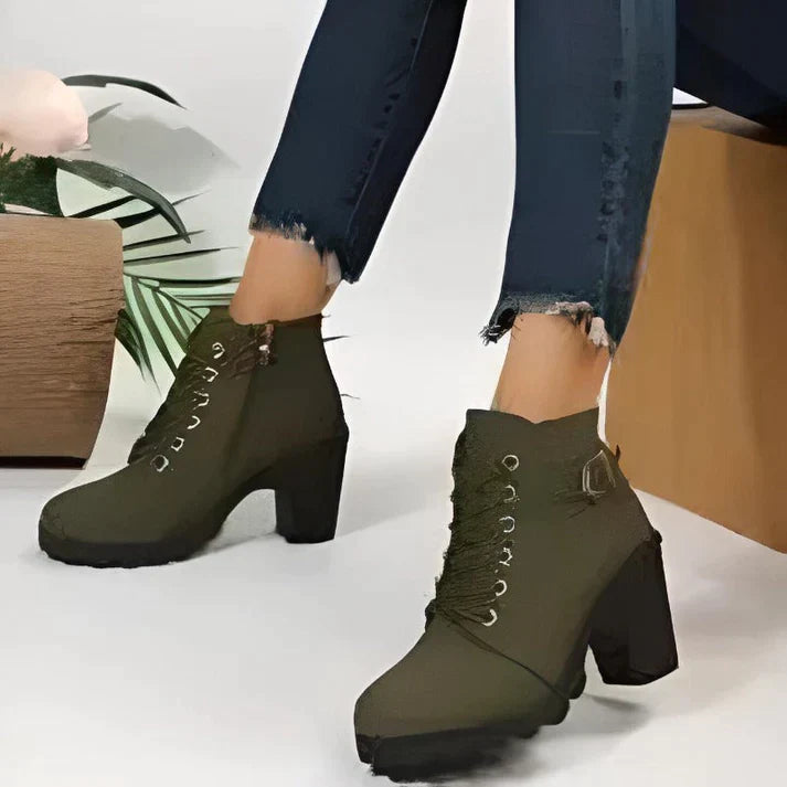 Elegant High Heel Chelsea Boots for Comfort