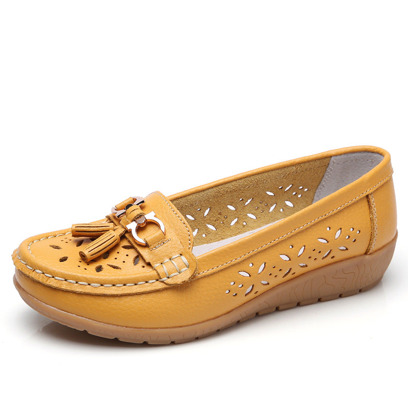 Elegant Women's Pea Slippers for Comfort