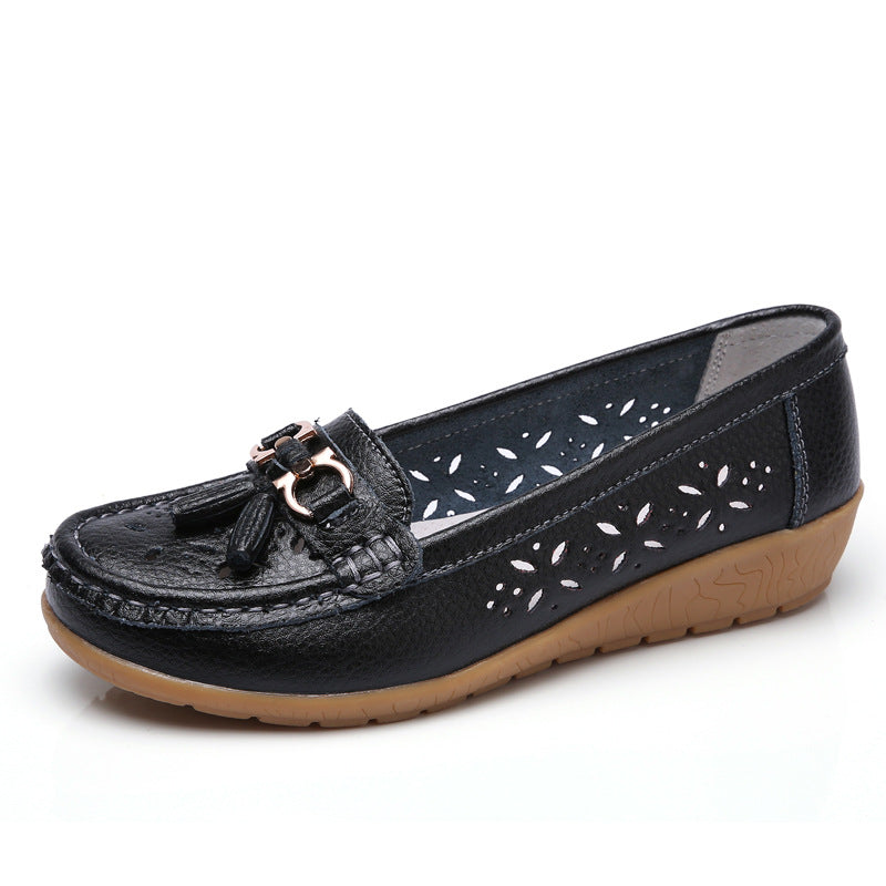Elegant Women's Pea Slippers for Comfort