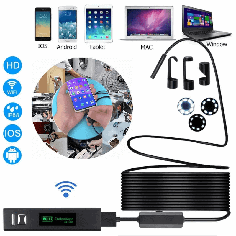 SCOPEPRO – Versatile Waterproof WiFi Endoscope