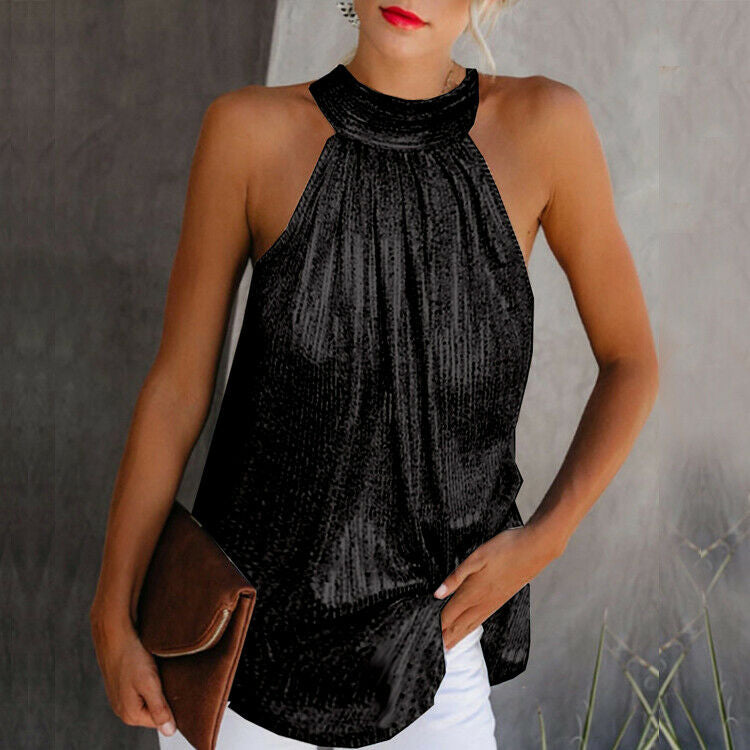 Chic Madalynn Spitze Mock Neck Top
