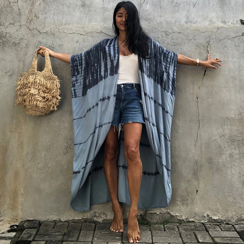 Elegant Sun Protection Beach Dress Cover-Up