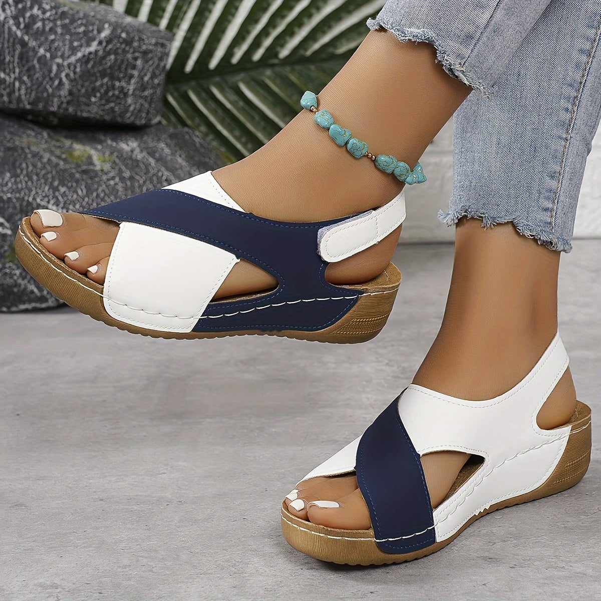 Ergonomic Leather Orthopedic Sandals for Comfort