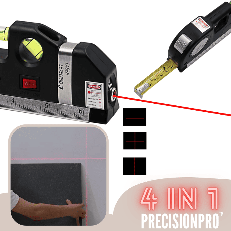 MEASUREMATE – Versatile 4-in-1 Laser Tool