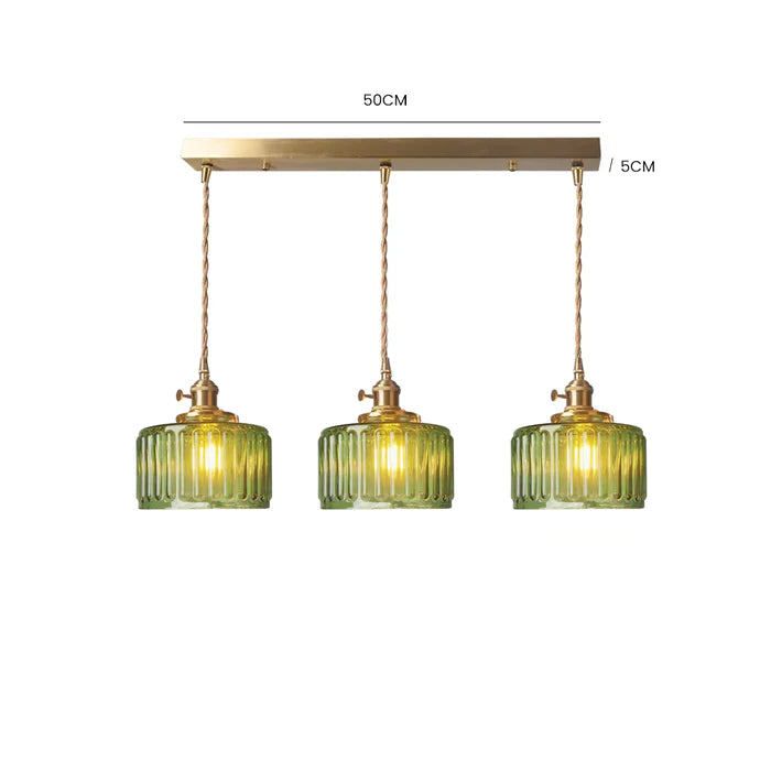 LUMINAIRE – Vintage Crystal Pendant Lamp