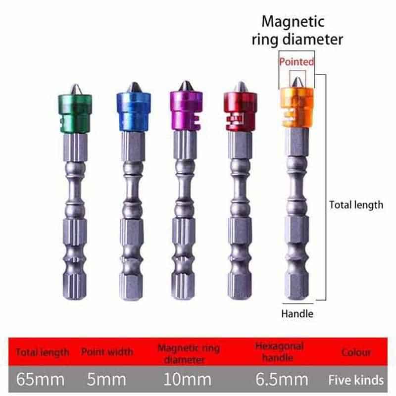 MAGNETIX – Precision Magnetic Screwdriver Bit Set