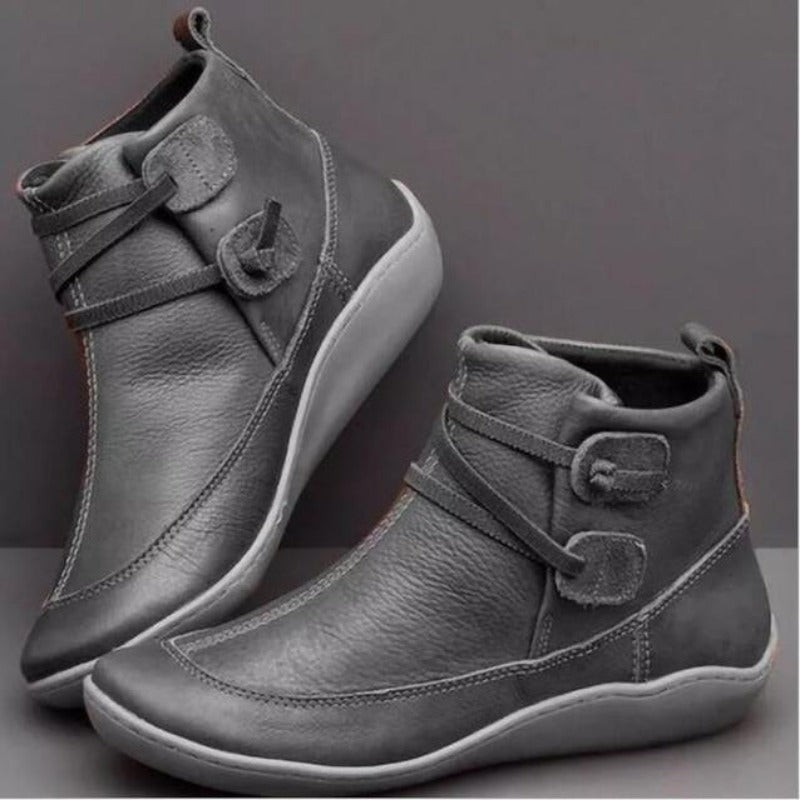 Stylish Winter Ankle Boot with Warm Lining