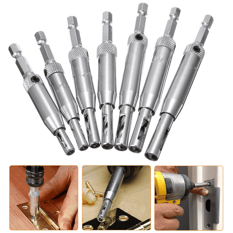 CENTRA-DRILL – Precision Self-Centering Drill Bit Set