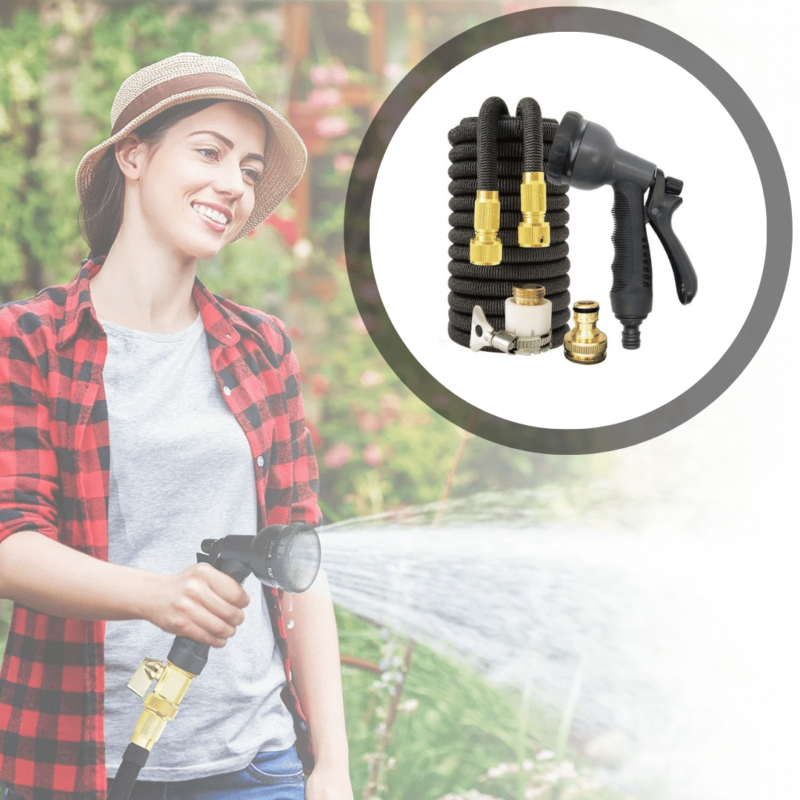 AQUAFLARE – Innovative Telescopic Garden Hose