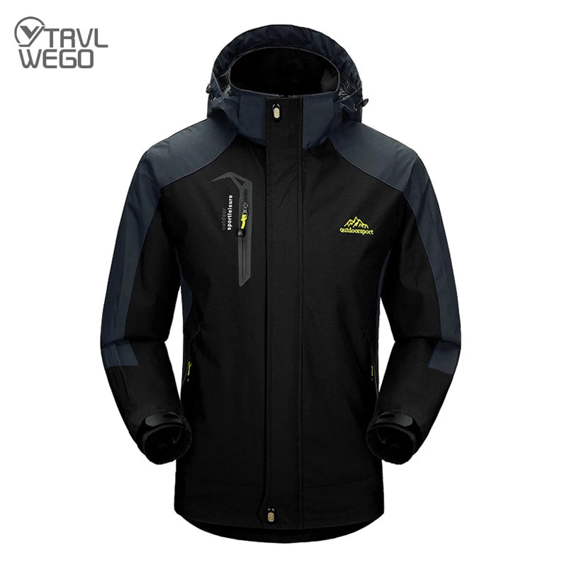 Men's Waterproof Hiking Windbreaker Jacket