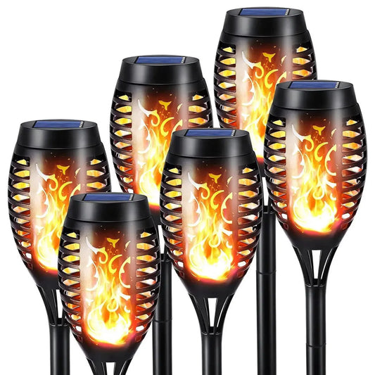 LUMINAIRE – Elegant Solar-Powered LED Torches