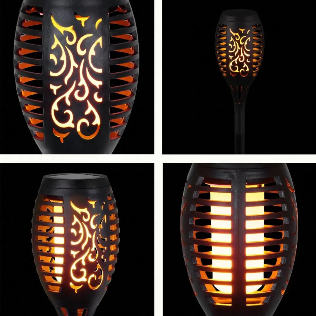 LUMINAIRE – Elegant Solar-Powered LED Torches