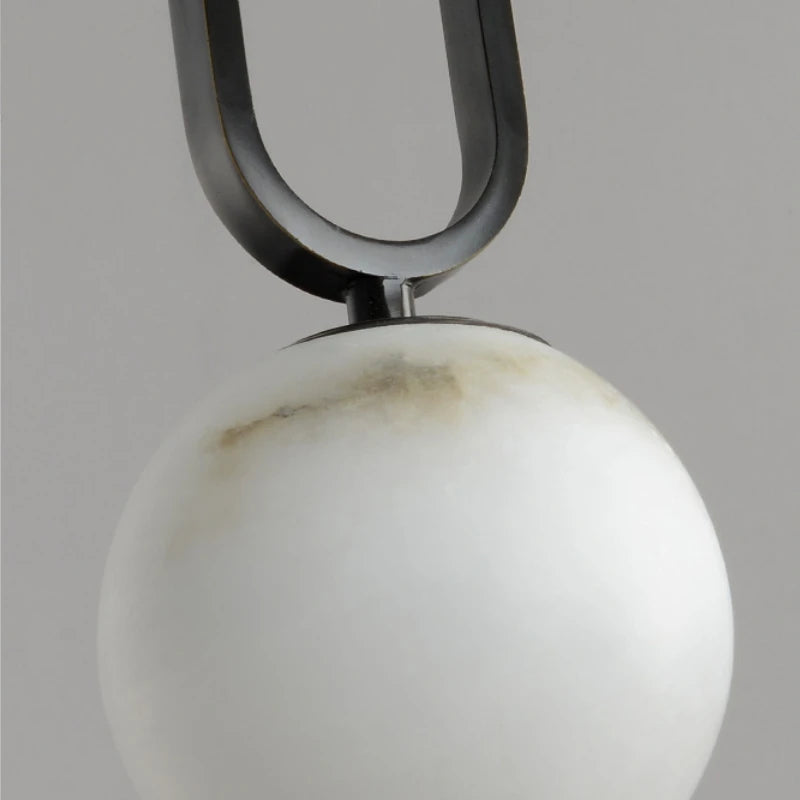 Halo Marble Pendant Light