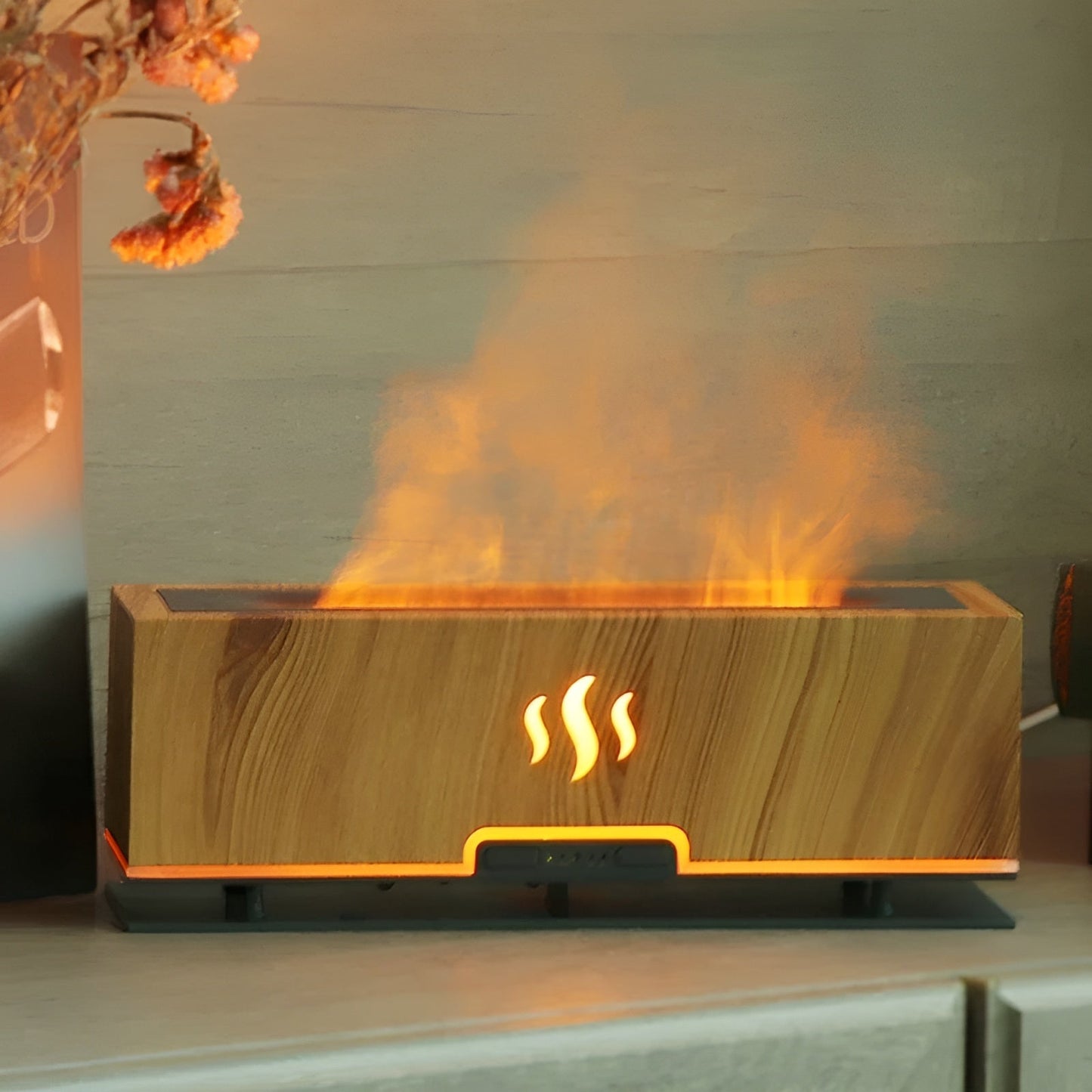 AURAFLAME – 3-in-1 Humidifier, Diffuser & Lamp