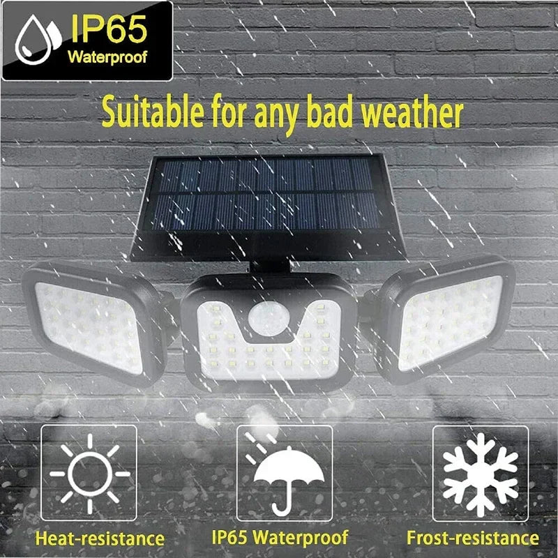 LUMINAIRE – Eco-Friendly Solar Wall Lamp