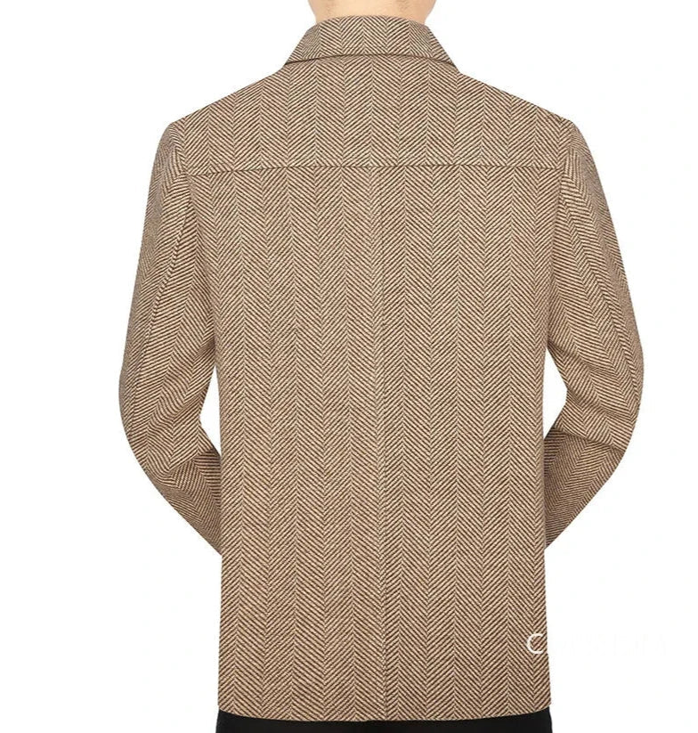 Elegant Cashmere-Wool Blazer for Modern Style