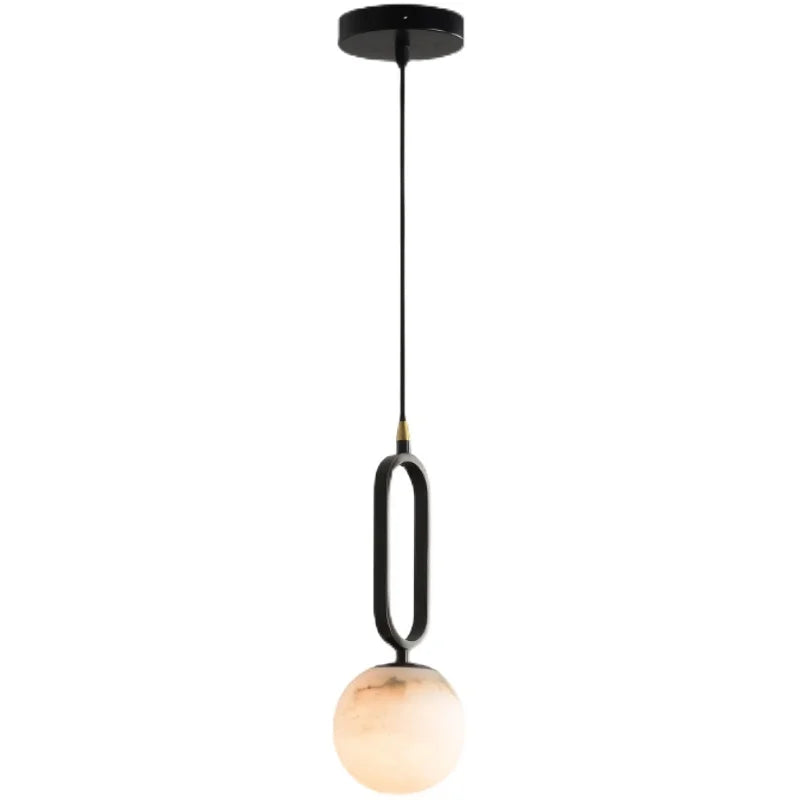 Halo Marble Pendant Light