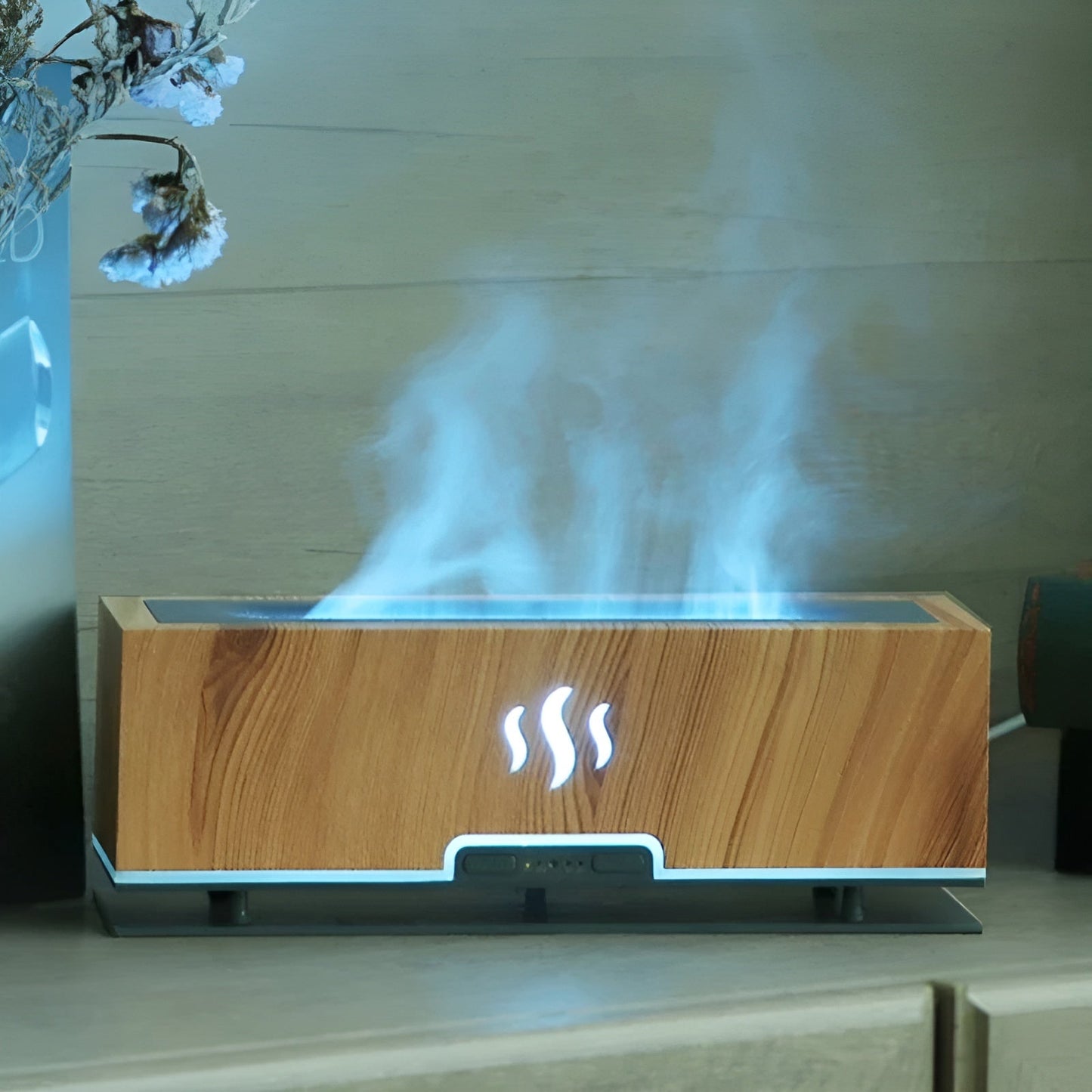 AURAFLAME – 3-in-1 Humidifier, Diffuser & Lamp