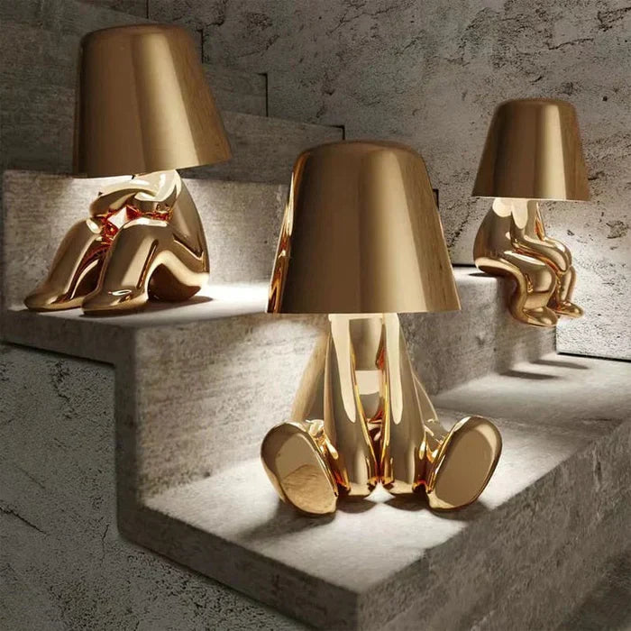 LUMINOUSIA – Unique USB Rechargeable Table Lamp