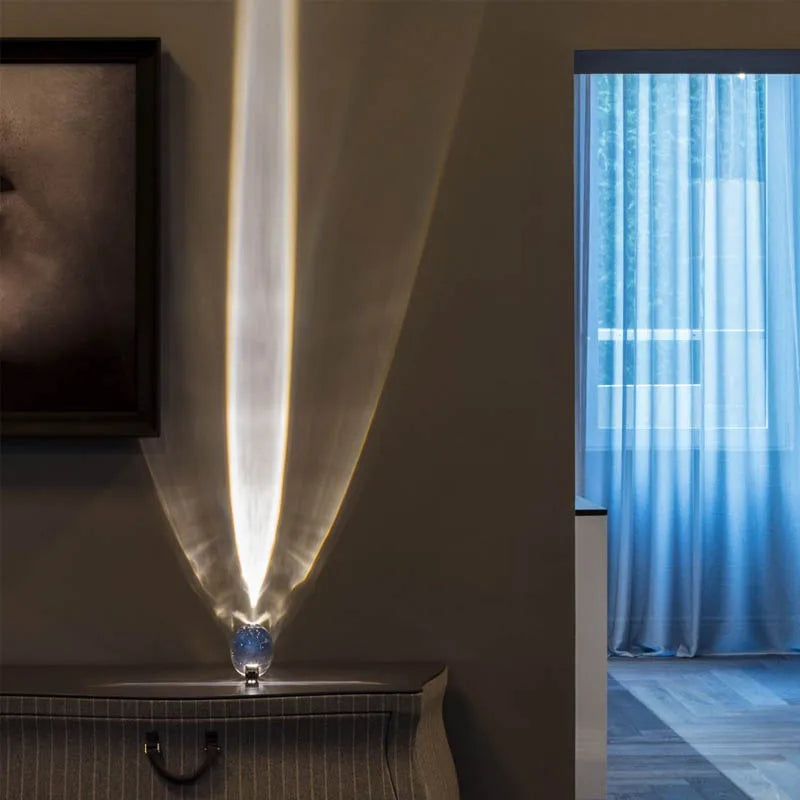 LUMINAIRE – Enchanting Crystal Star Projector Lamp