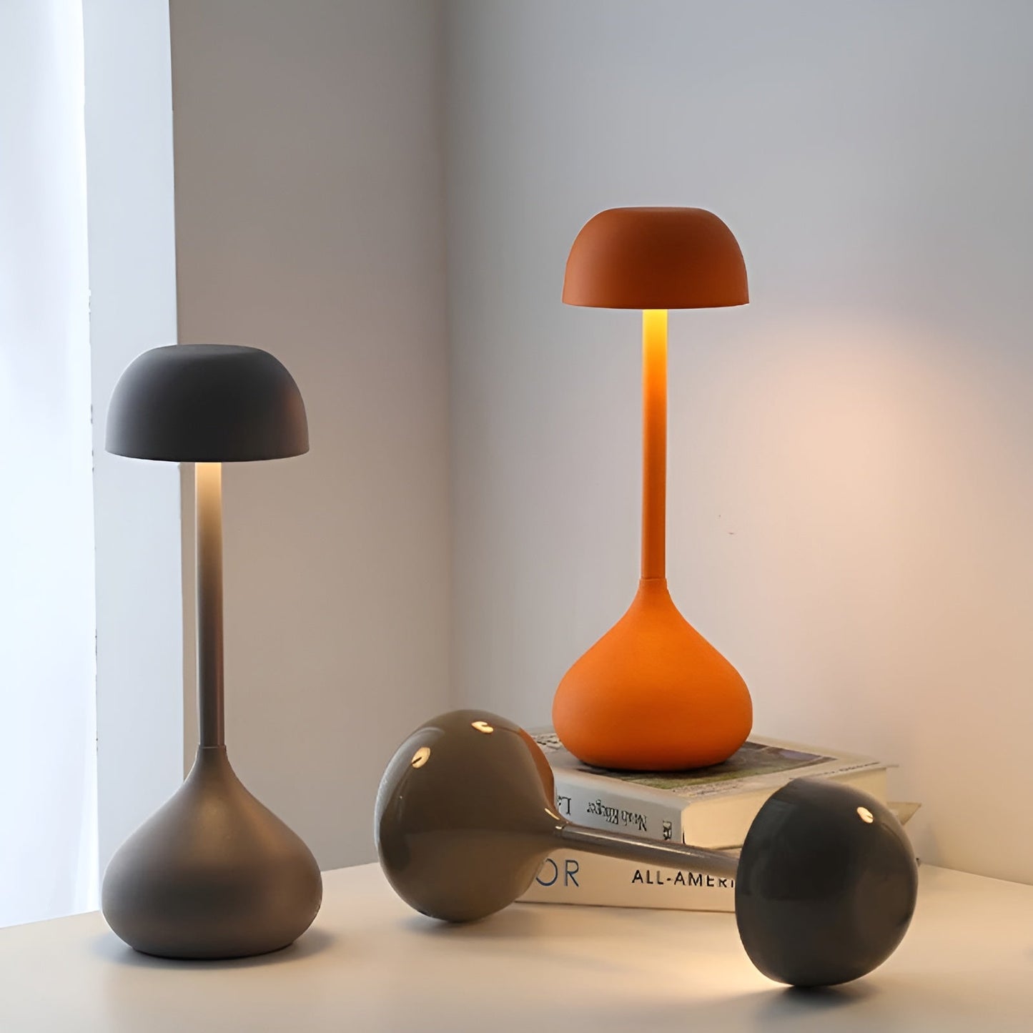 LUMINOUS MUSH – Wireless Dimmable Table Lamp
