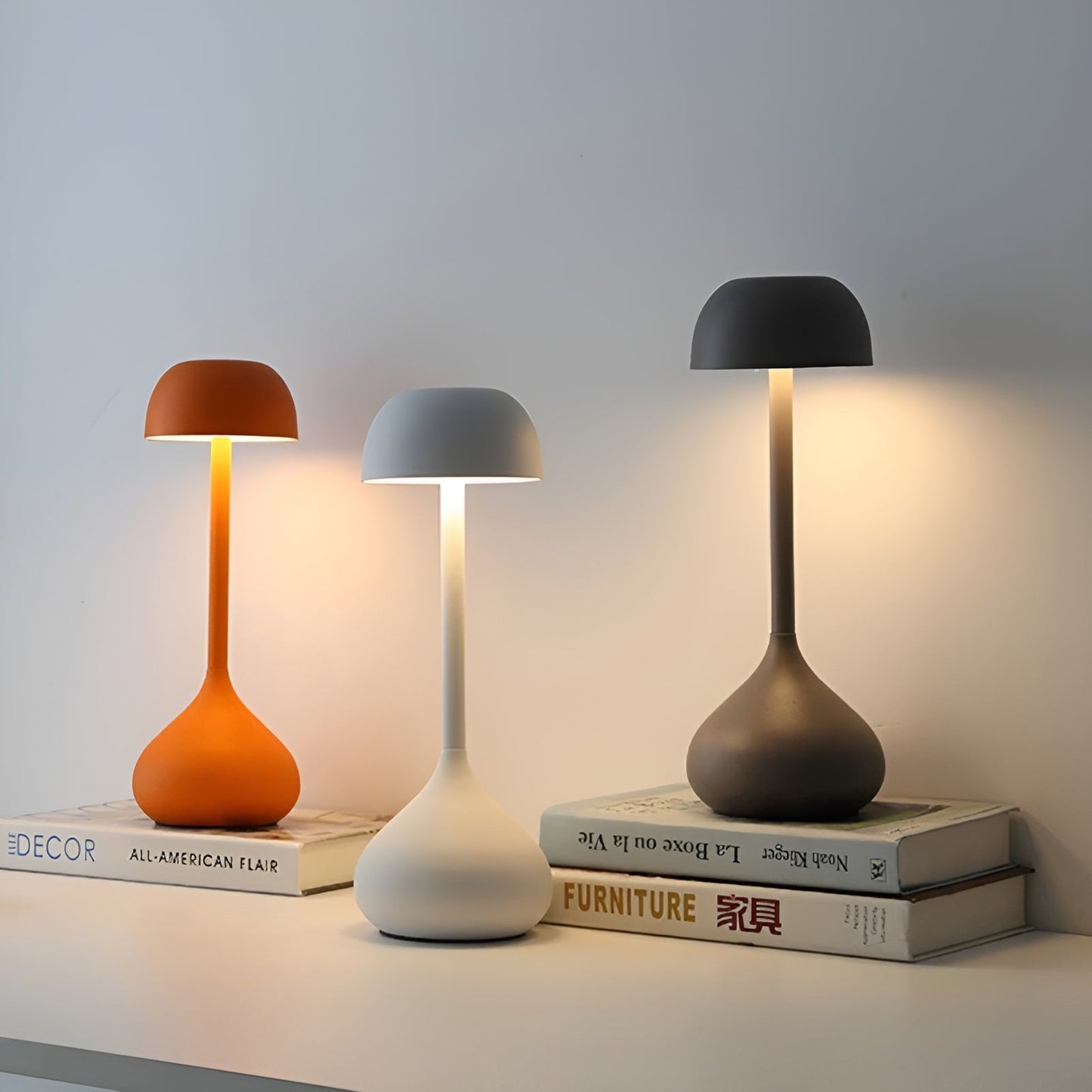 LUMINOUS MUSH – Wireless Dimmable Table Lamp