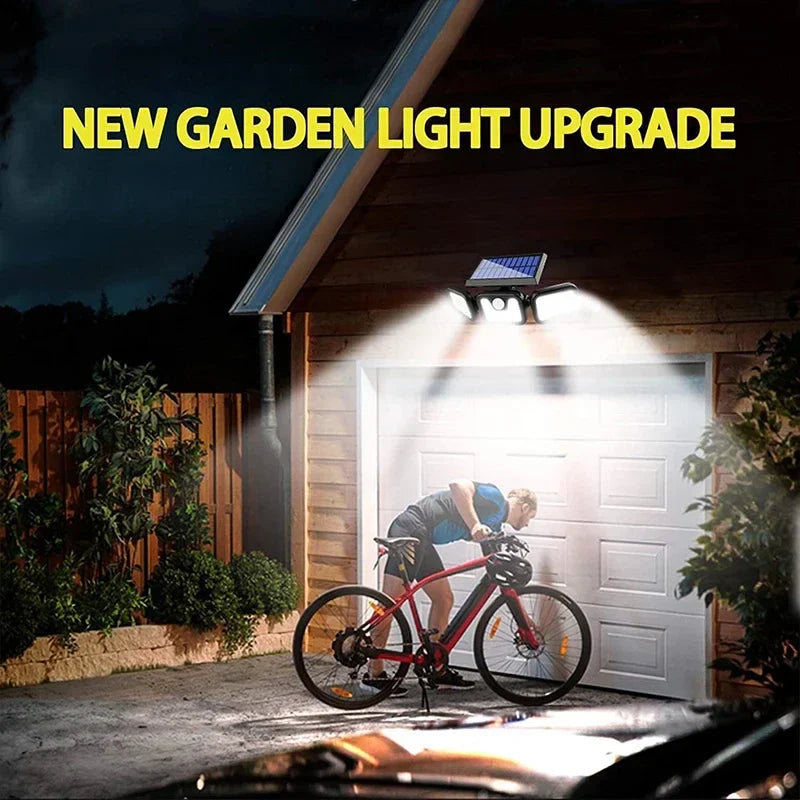 LUMINAIRE – Eco-Friendly Solar Wall Lamp