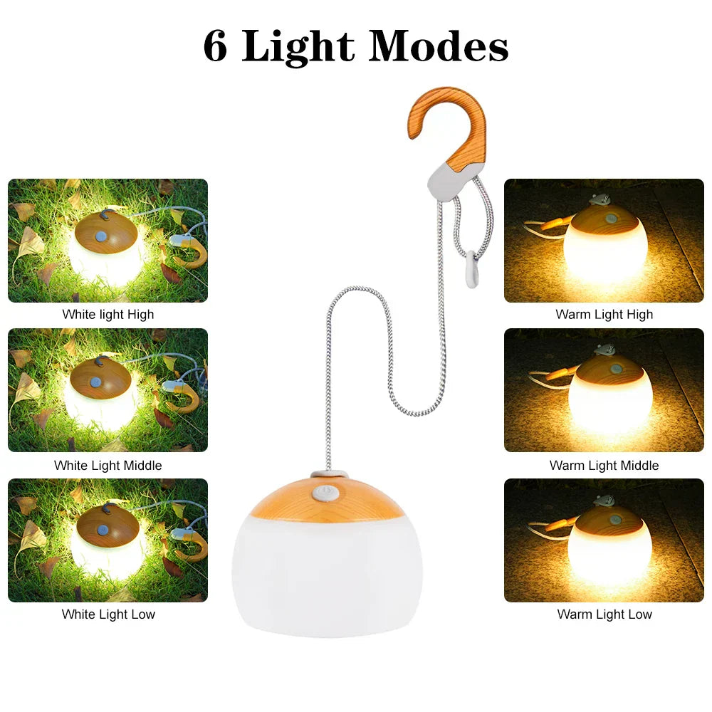 LUMINOUS – Retro USB Rechargeable Camping Lantern