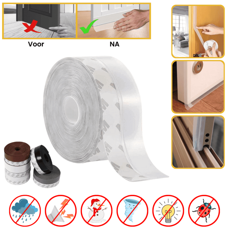 DRAFTGUARD – Innovative Weather Strip for Doors & Windows