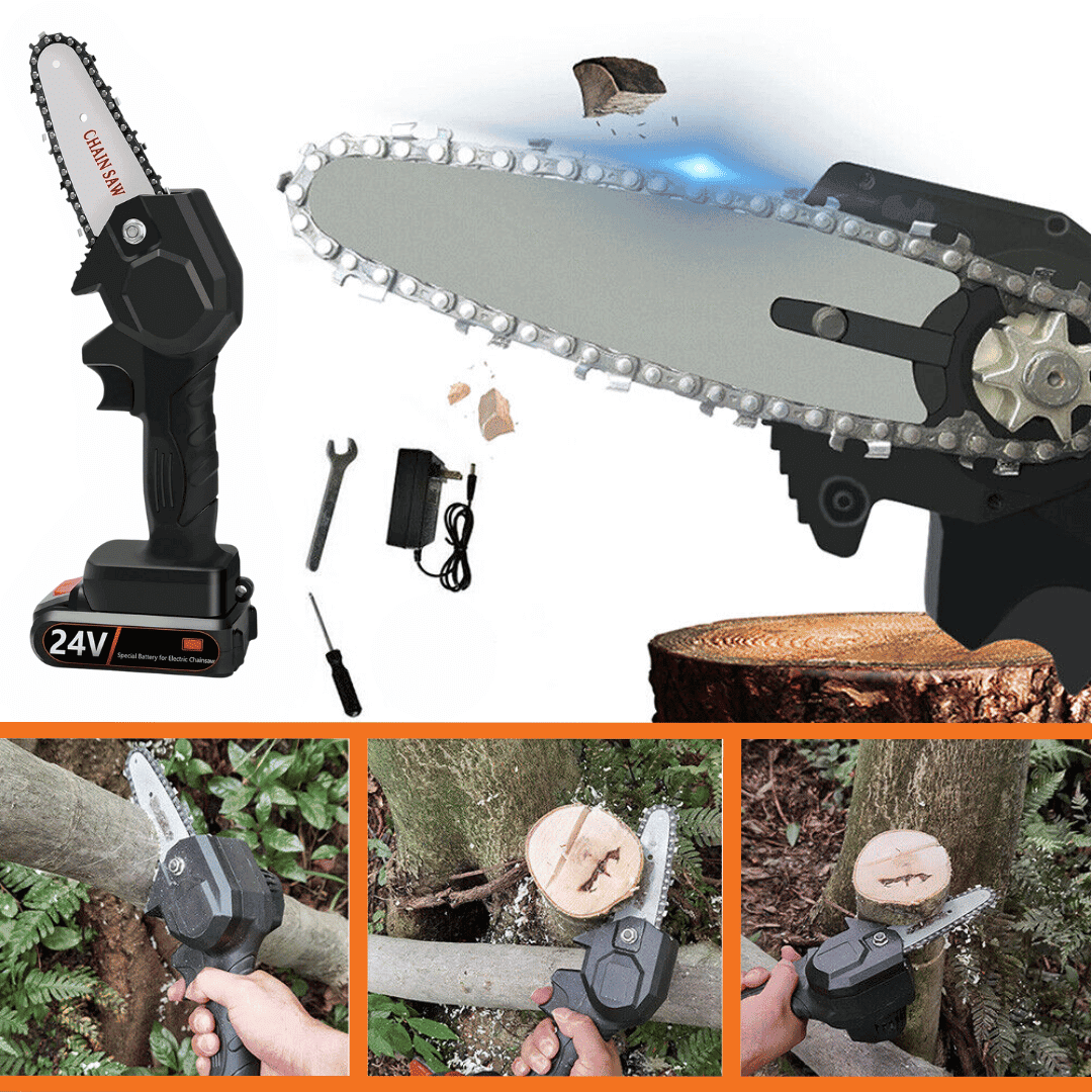 GARDENIA – Lightweight Cordless Mini Chainsaw for Effortless Gardening