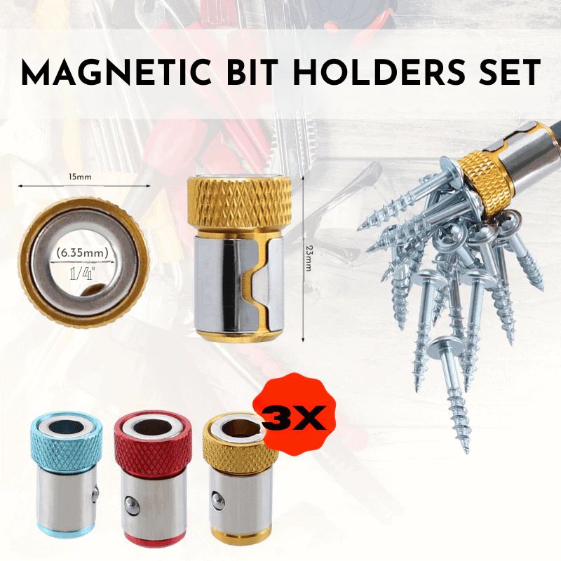 MAGNETIX – Universal Magnetic Bit Holders Set