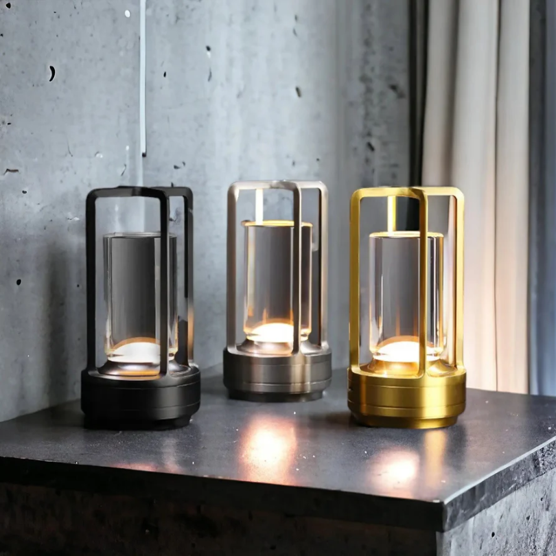 LUMINAIRE – Elegant Wireless LED Table Lamp