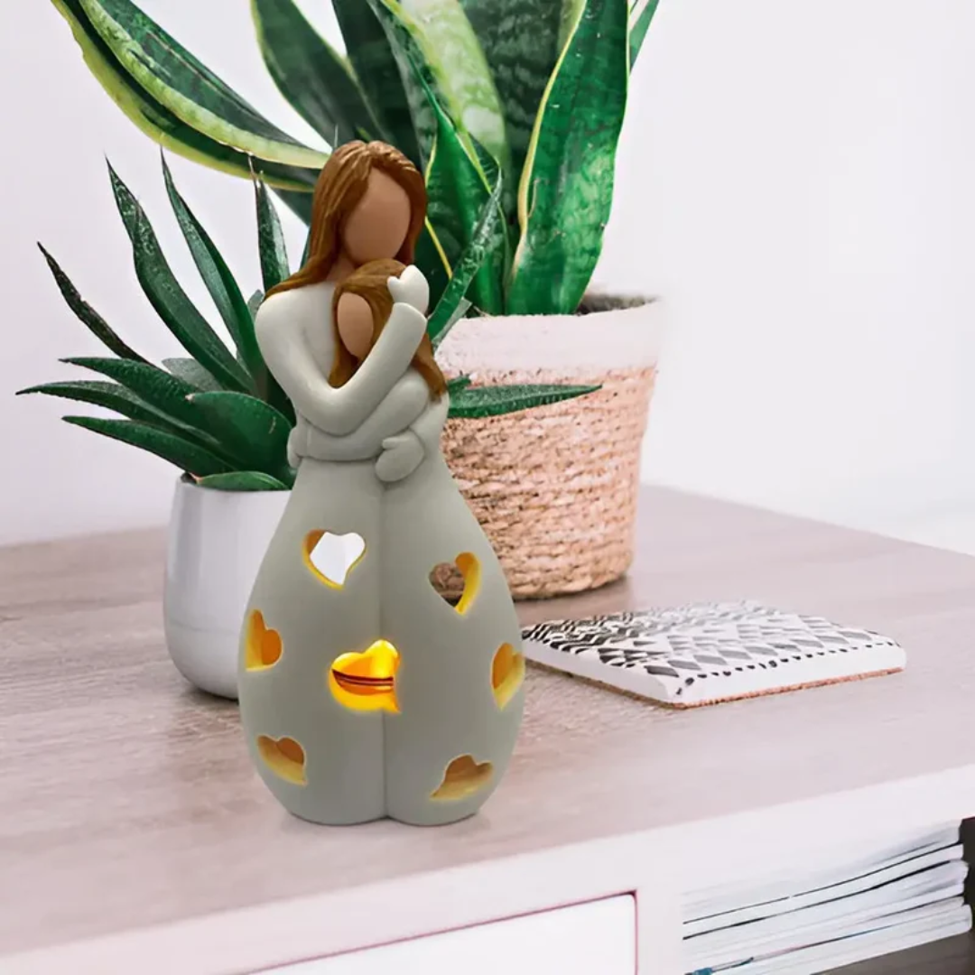 LUMINA – Heartfelt Mother-Daughter Candle Holder