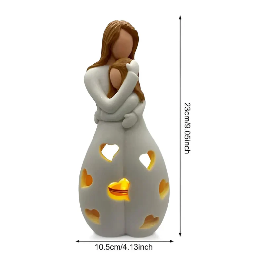 LUMINA – Heartfelt Mother-Daughter Candle Holder