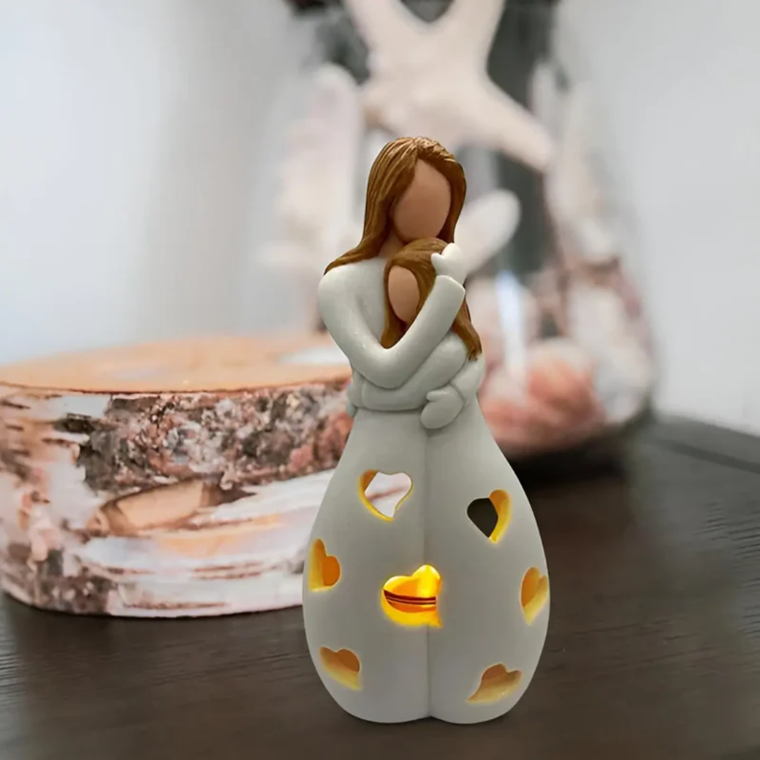 LUMINA – Heartfelt Mother-Daughter Candle Holder