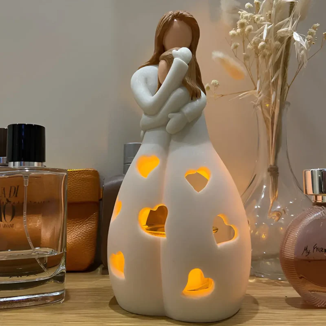 LUMINA – Heartfelt Mother-Daughter Candle Holder