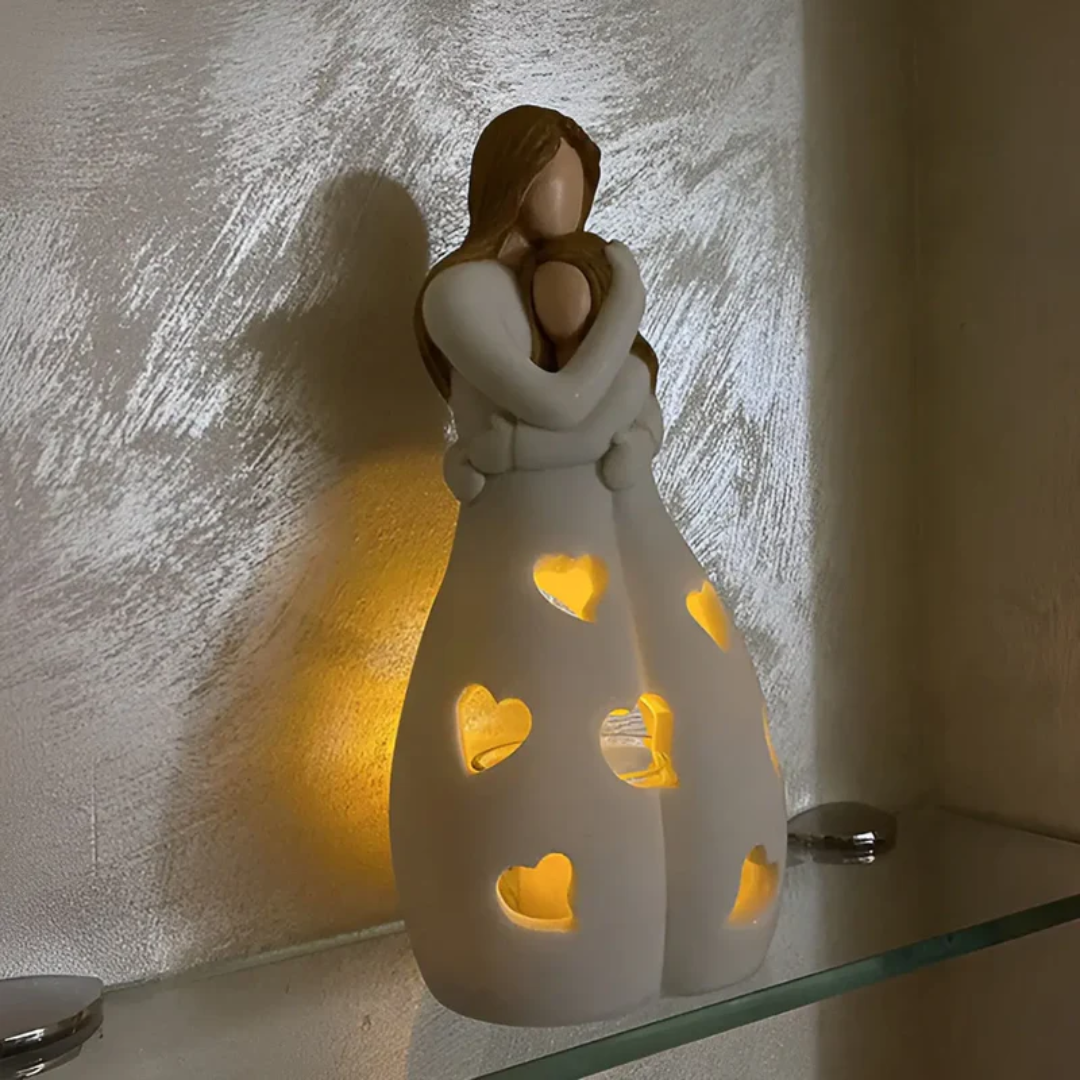 LUMINA – Heartfelt Mother-Daughter Candle Holder