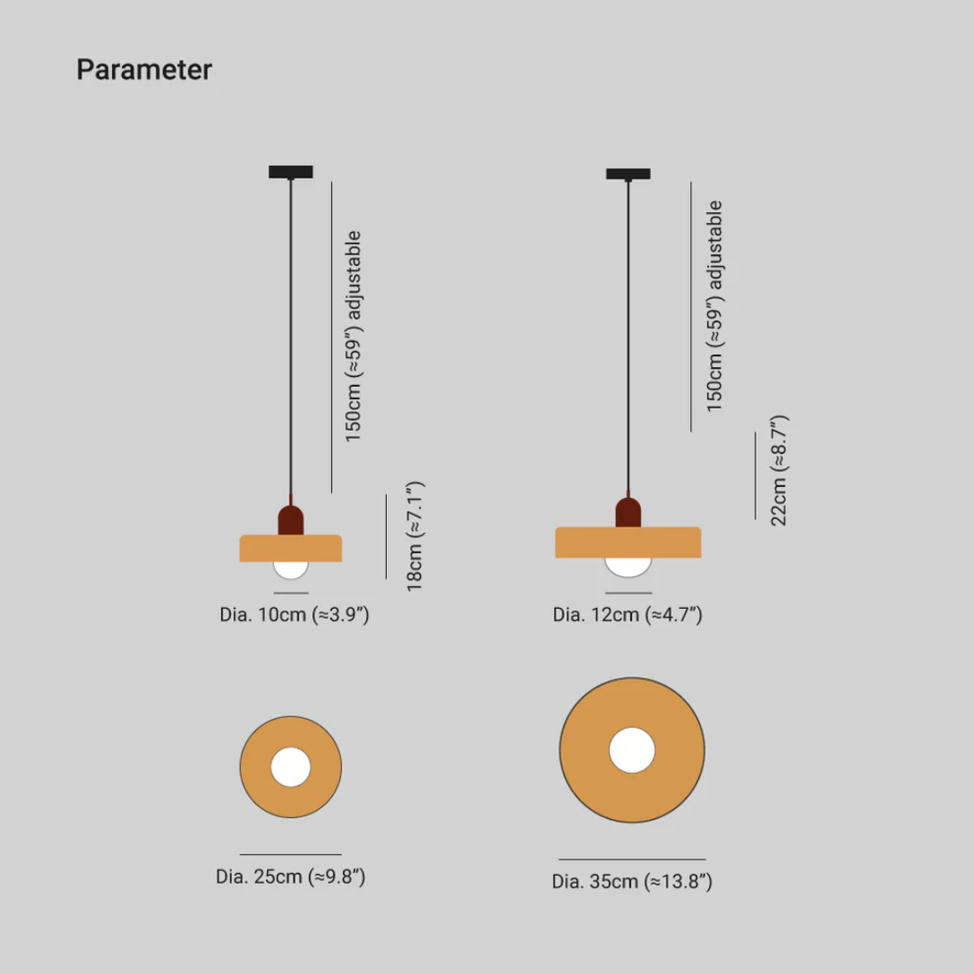 LUMINOUS GLOBE – Elegant LED Pendant Lamp