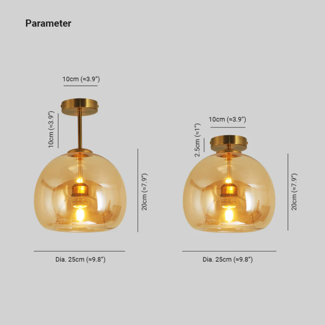 LUMINAIRE – Elegant Round LED Ceiling Lamp