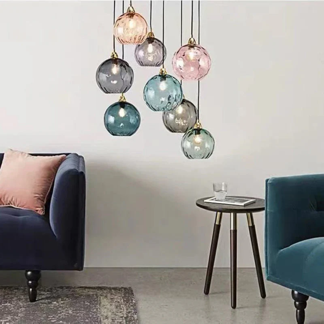 AQUILIS – Elegant 3-Lamp Cluster Pendant Light