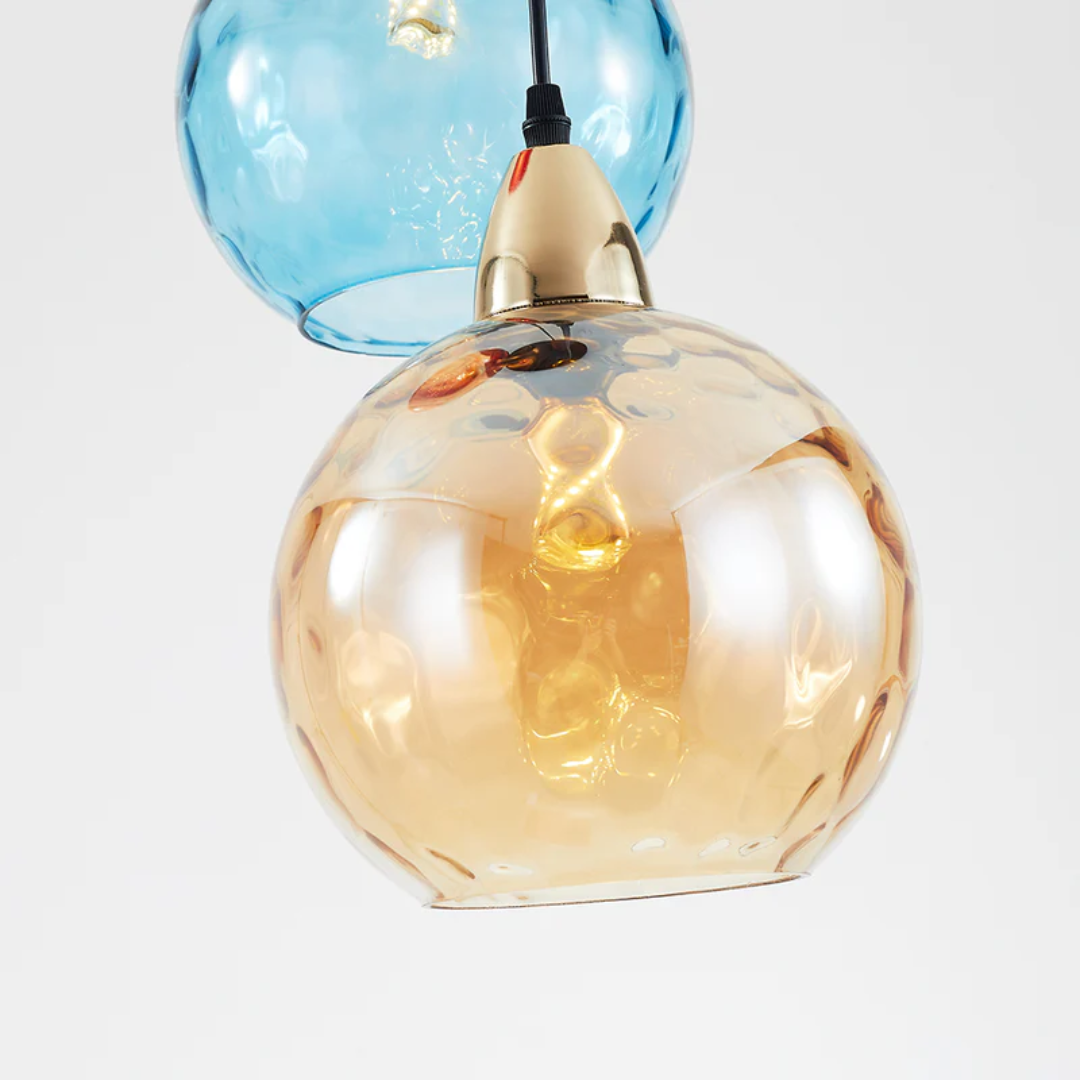 AQUILIS – Elegant 3-Lamp Cluster Pendant Light