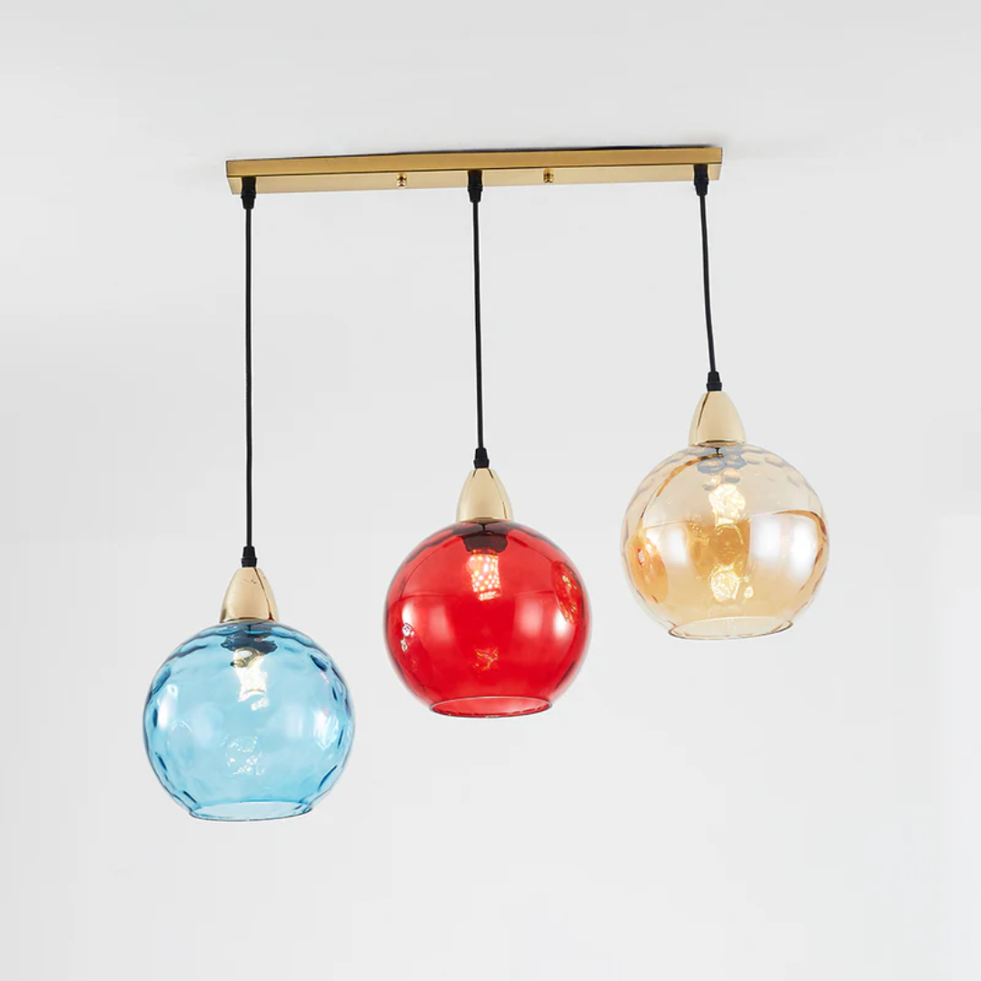 AQUILIS – Elegant 3-Lamp Cluster Pendant Light