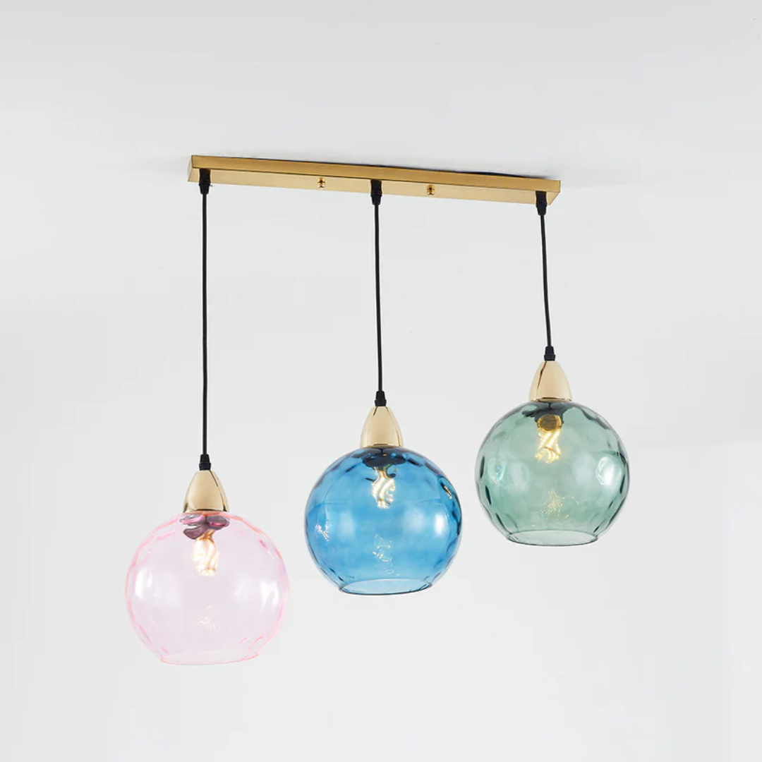 AQUILIS – Elegant 3-Lamp Cluster Pendant Light