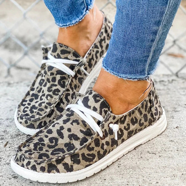 Elegant Women's Lace-Up Comfort Shoes