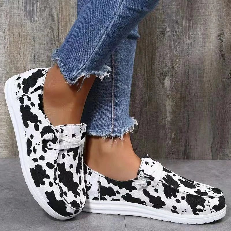 Elegant Women's Lace-Up Comfort Shoes