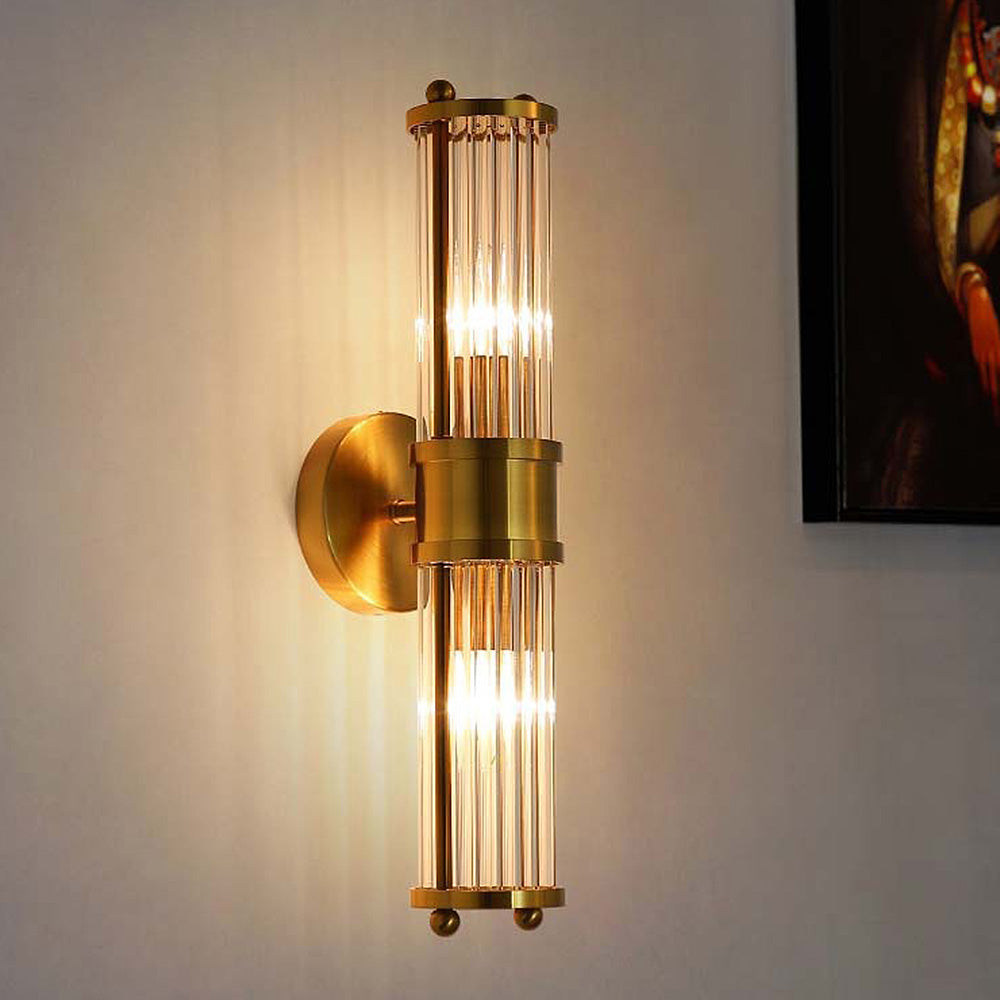 LUXEGLIMMER – Elegant Gold Bathroom Wall Light