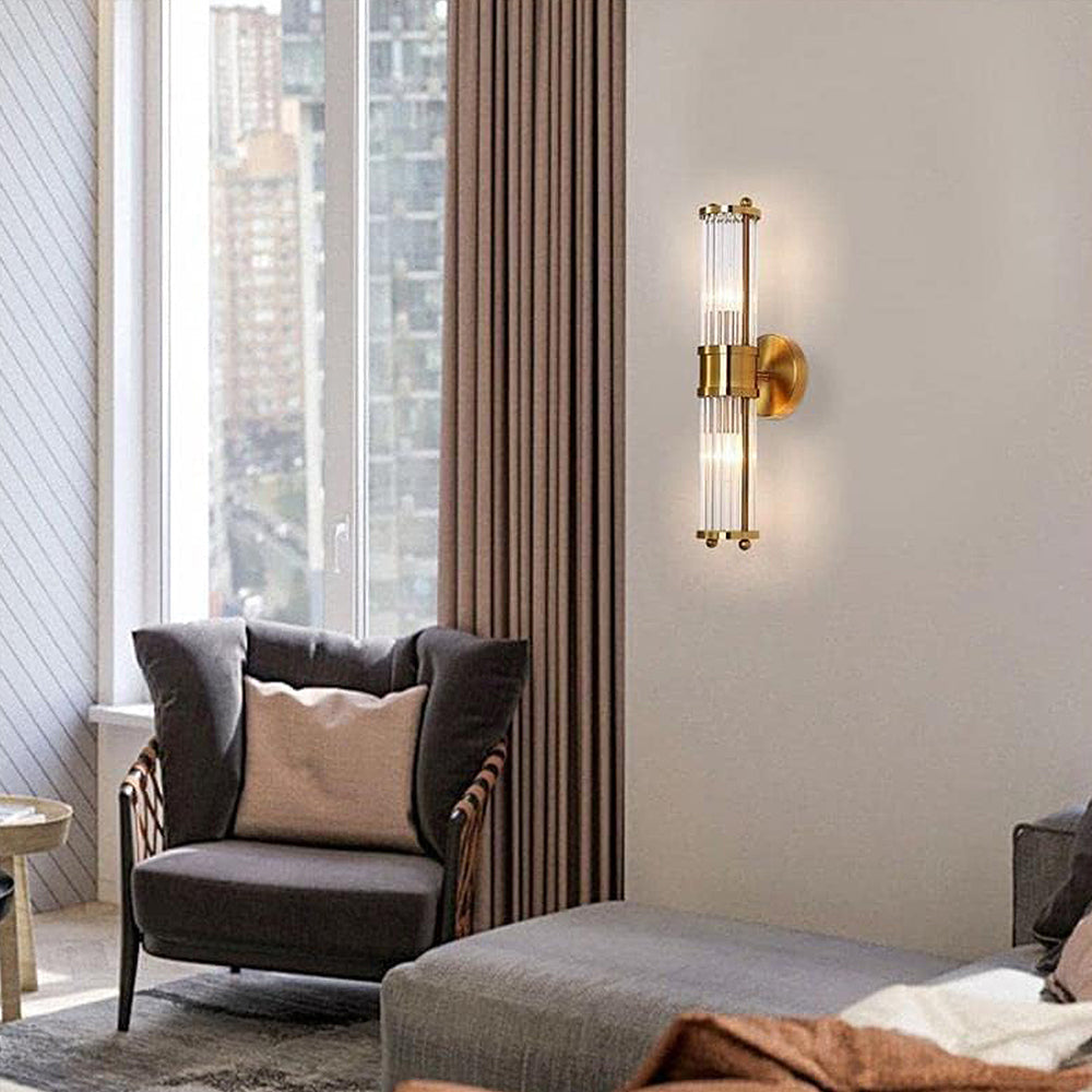 LUXEGLIMMER – Elegant Gold Bathroom Wall Light