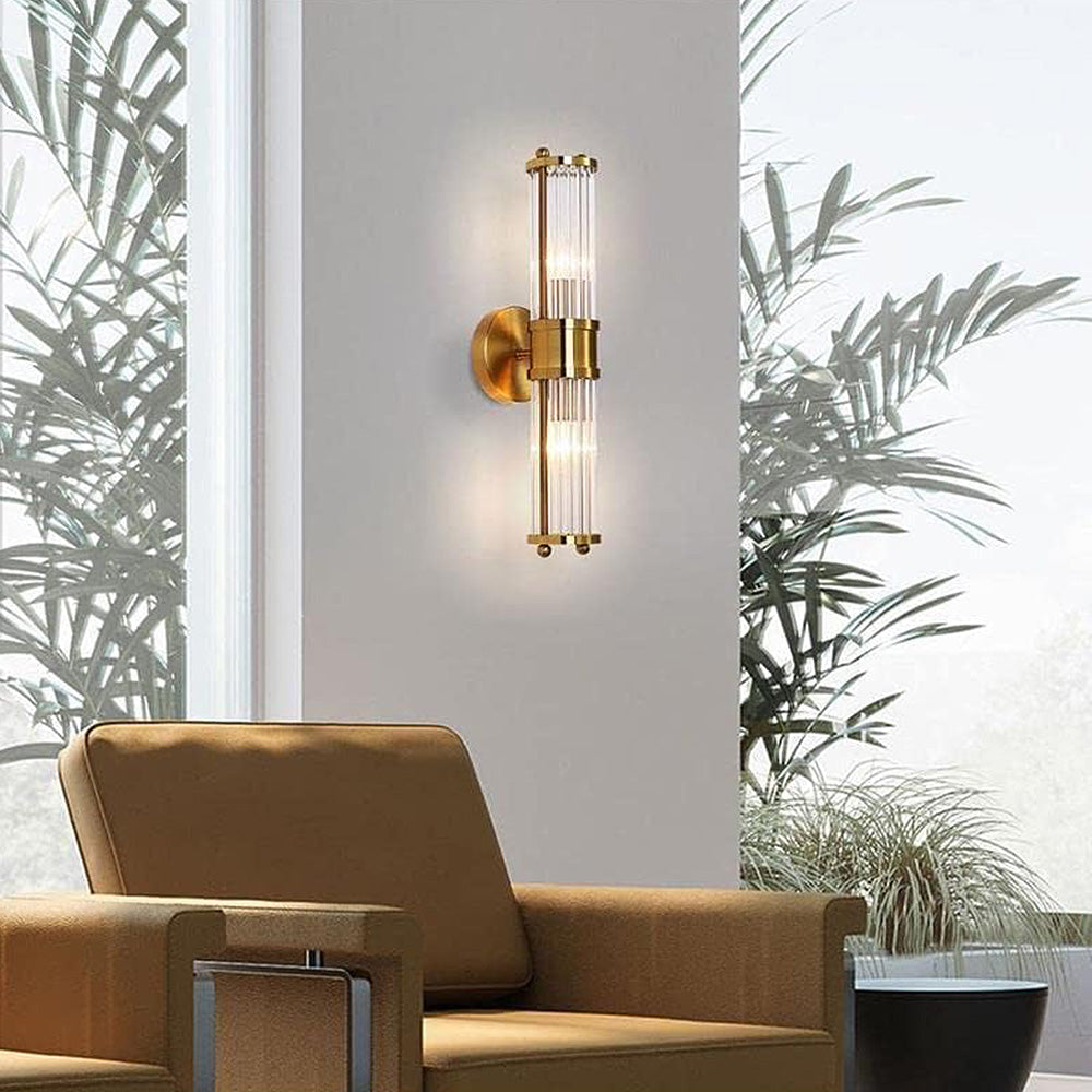 LUXEGLIMMER – Elegant Gold Bathroom Wall Light